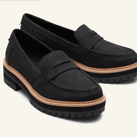 Toms Shoes - TOMS Black Cara Loafer